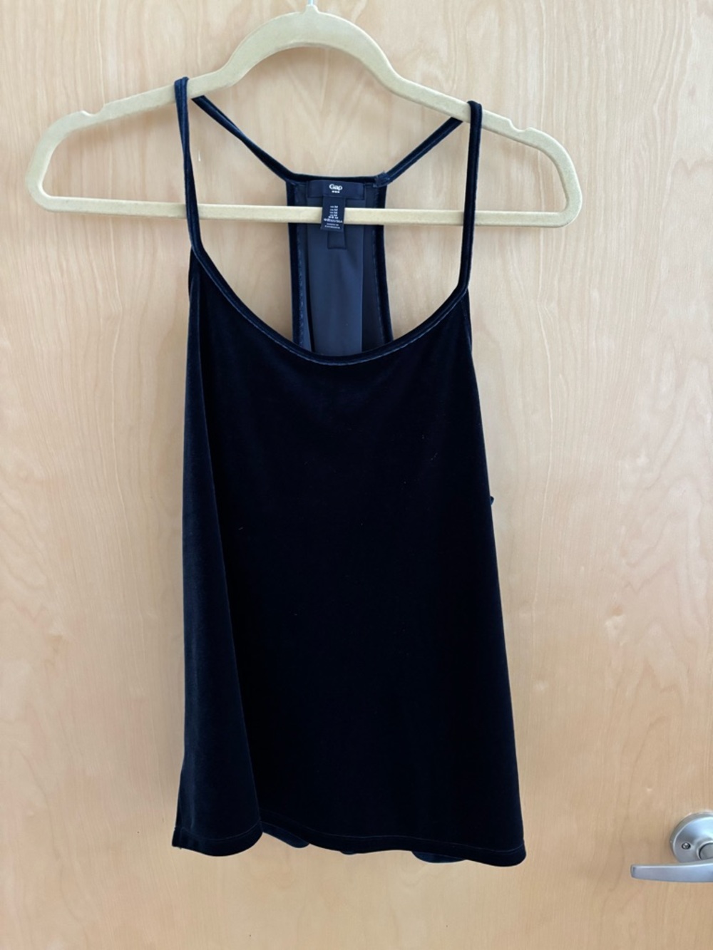 Gap Women’s Navy Velvet Tank Top